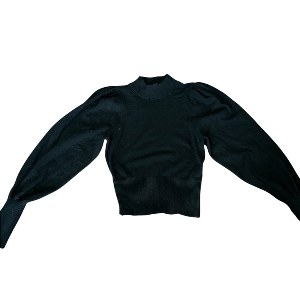 Express Black mockneck sweater size XS